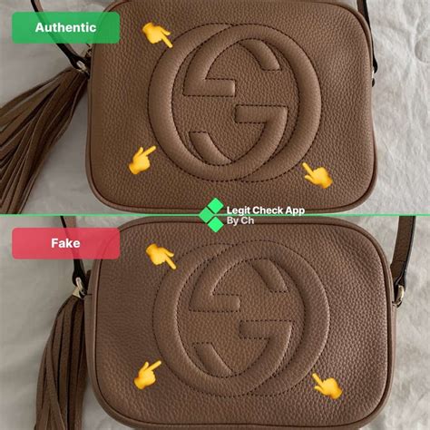 gucci soho bag real vs fake